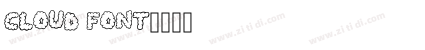 Cloud Font字体转换